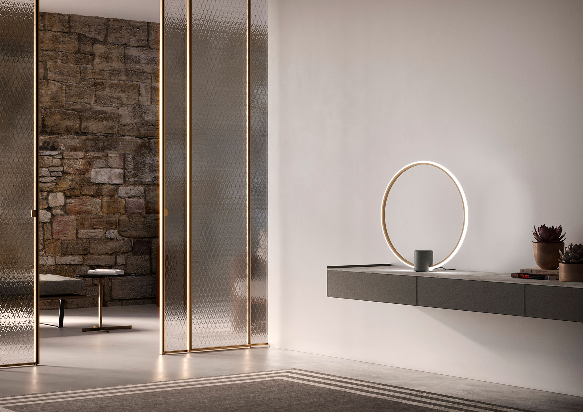 Olympic Gold 01 - Created at Metaverso Srl for Fabbian Srl