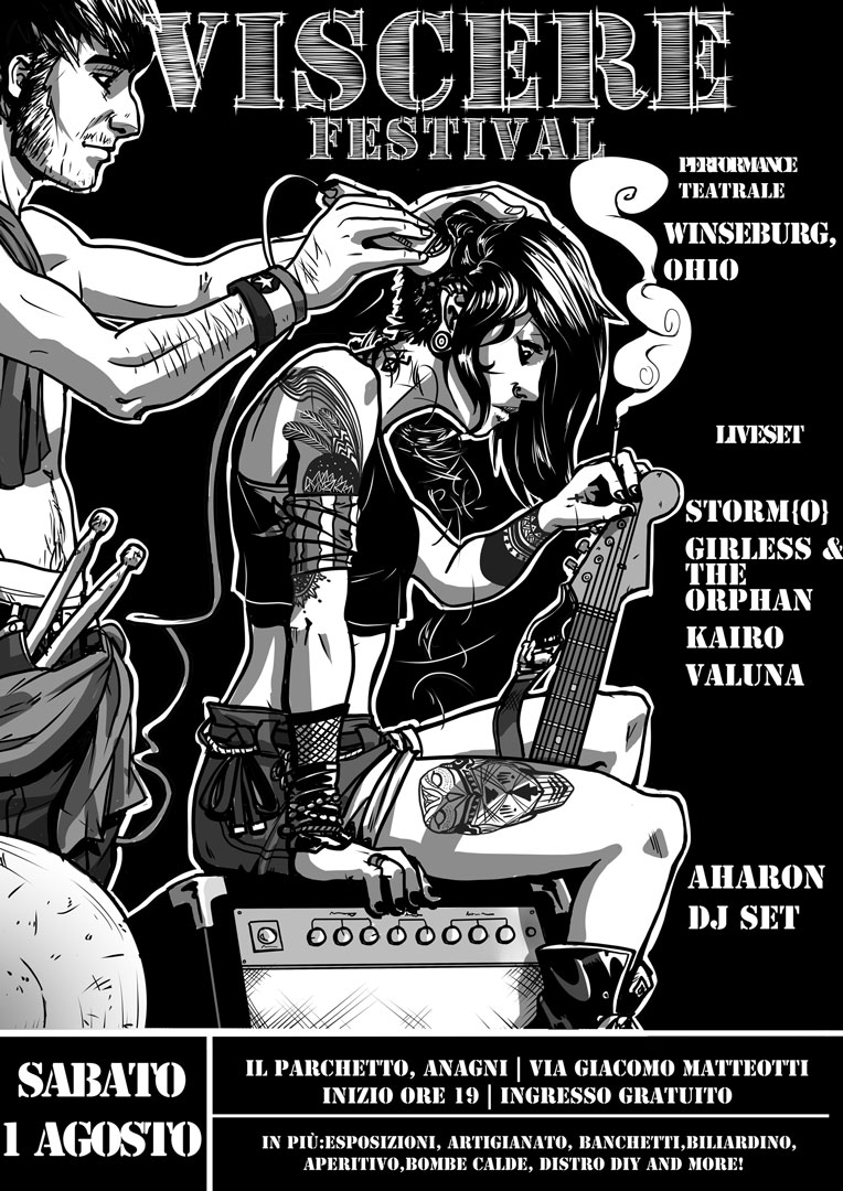 Viscere Festival  event poster